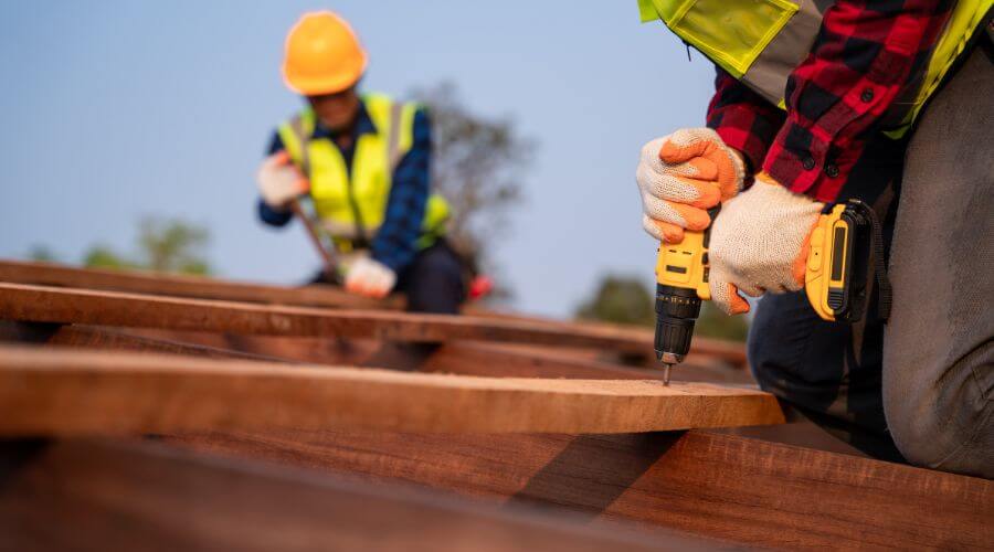 Expert tile roof repair services in McGrann, PA